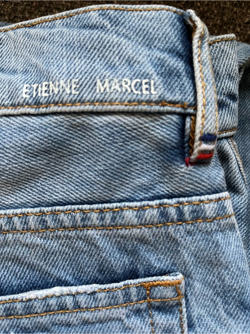 Etienne Marcel Women's Straight-Leg Jeans in Light Blue Denim